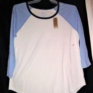 NWT American Eagle baseball tee XL